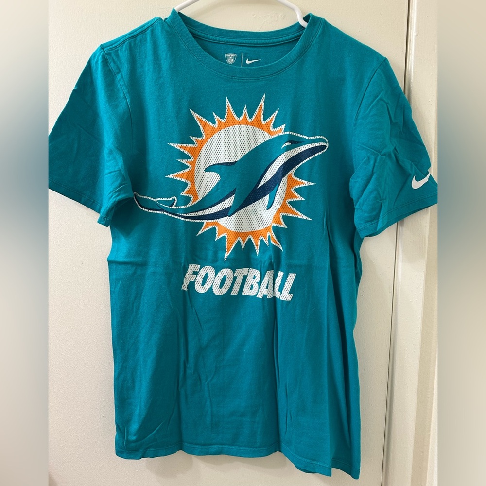 Nike Teal Dolphins Graphic Tee